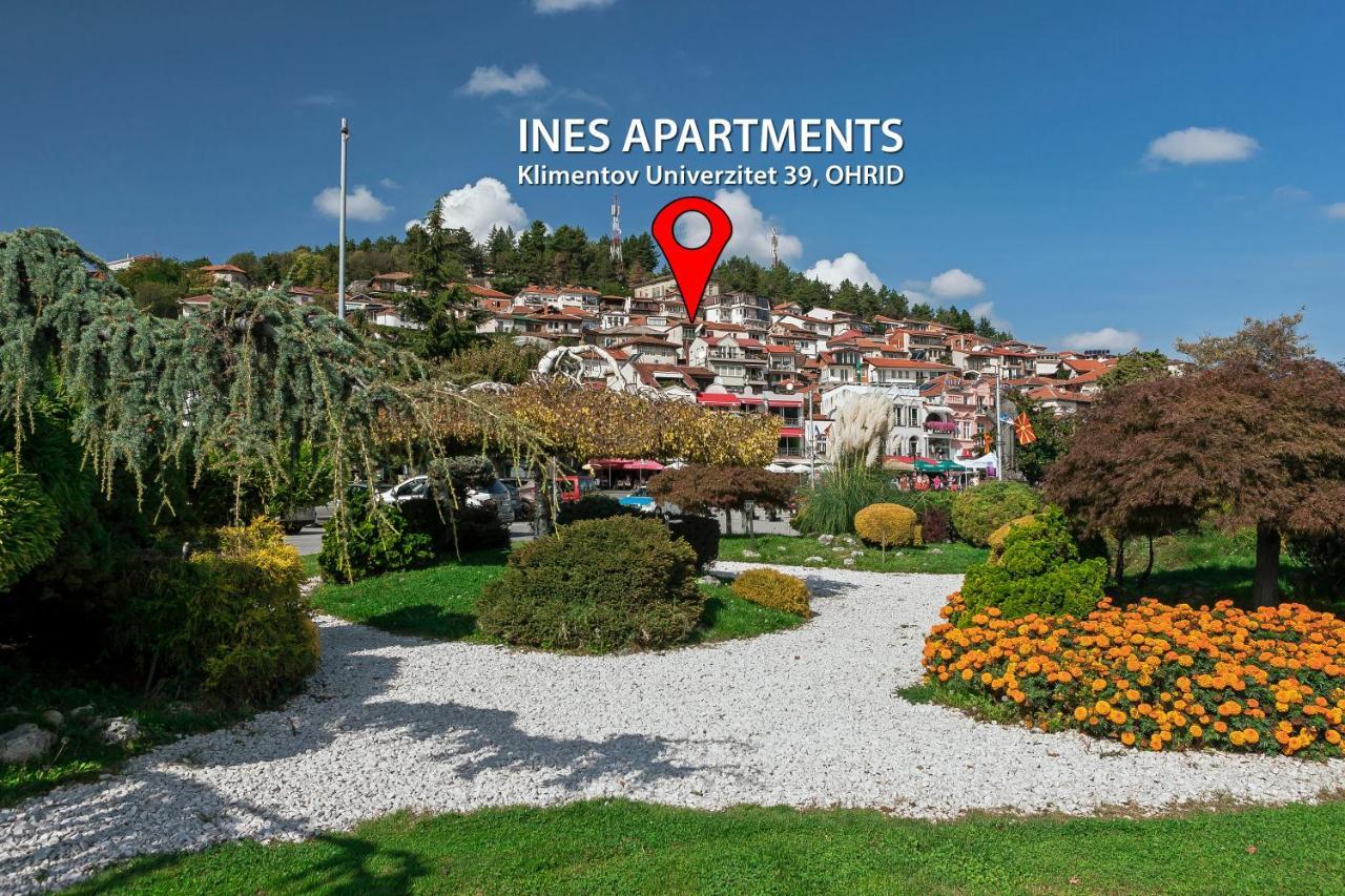 Ines Apartments Охрид Екстер'єр фото