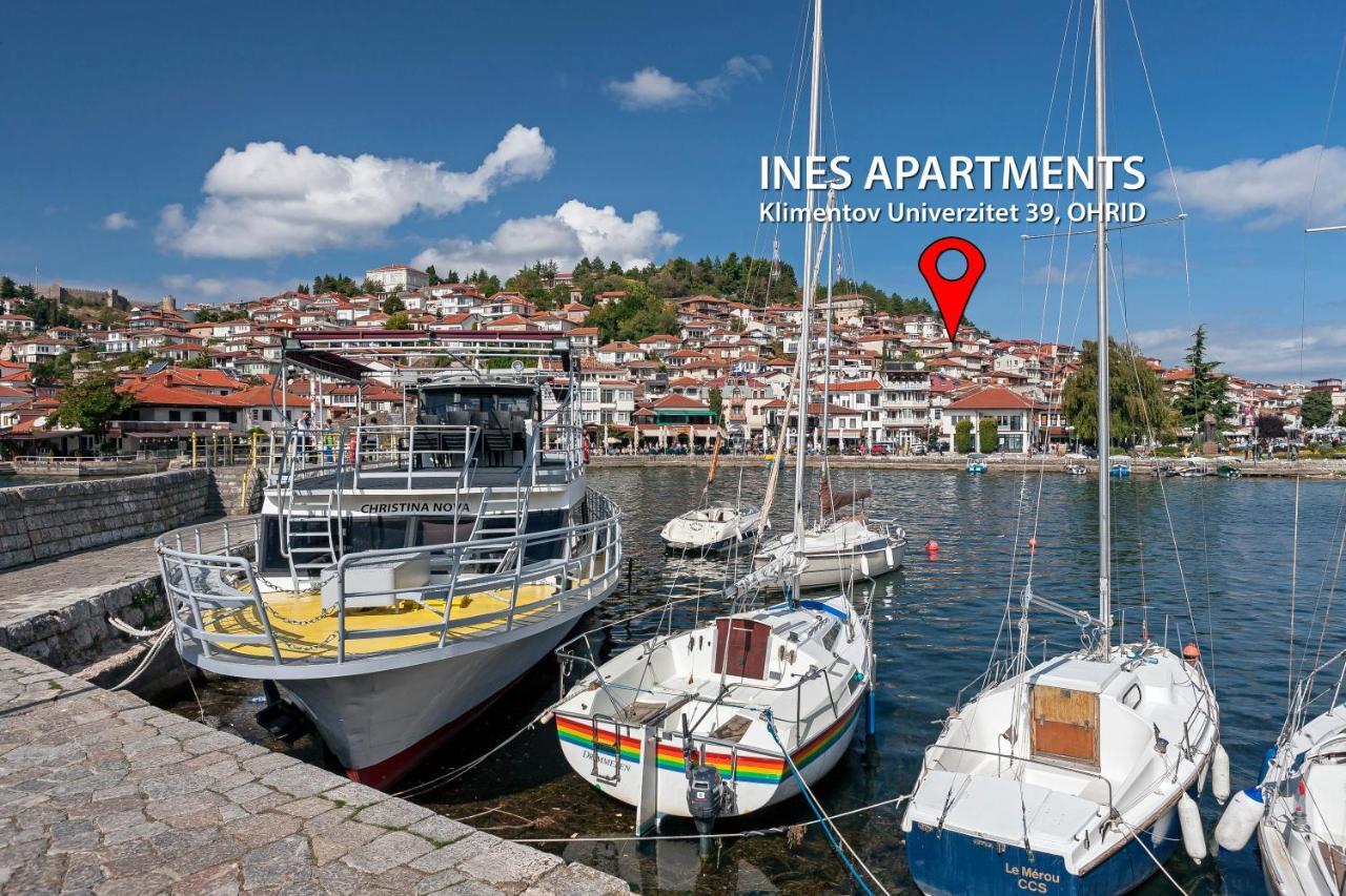 Ines Apartments Охрид Екстер'єр фото